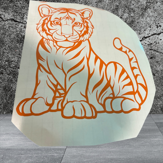 Vinyl decal Tiger