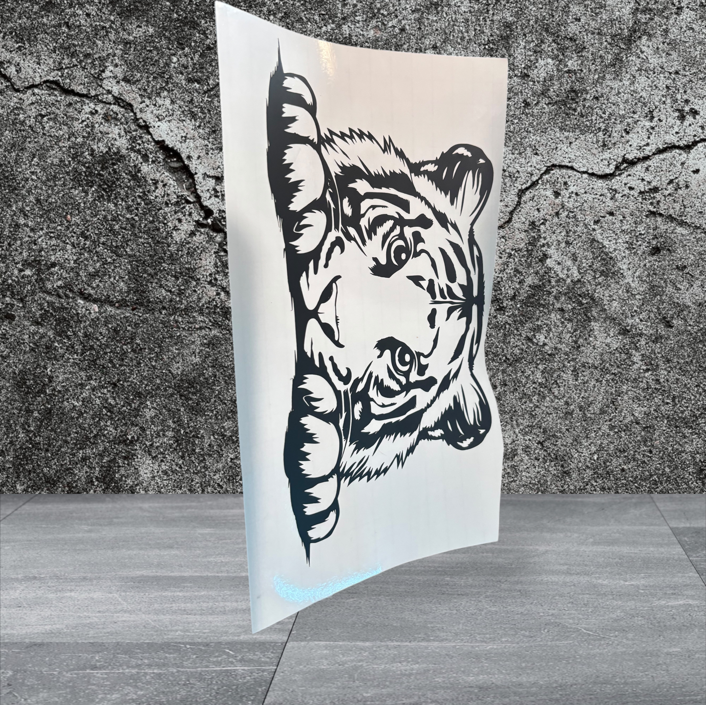 Vinyl decal Tiger