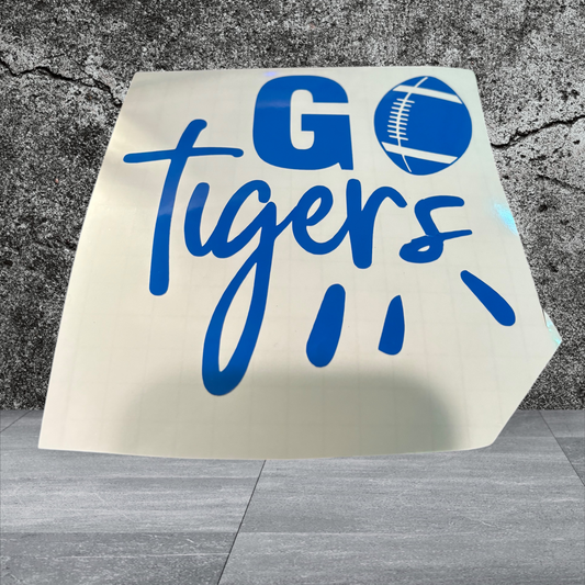 Vinyl decal Tigers