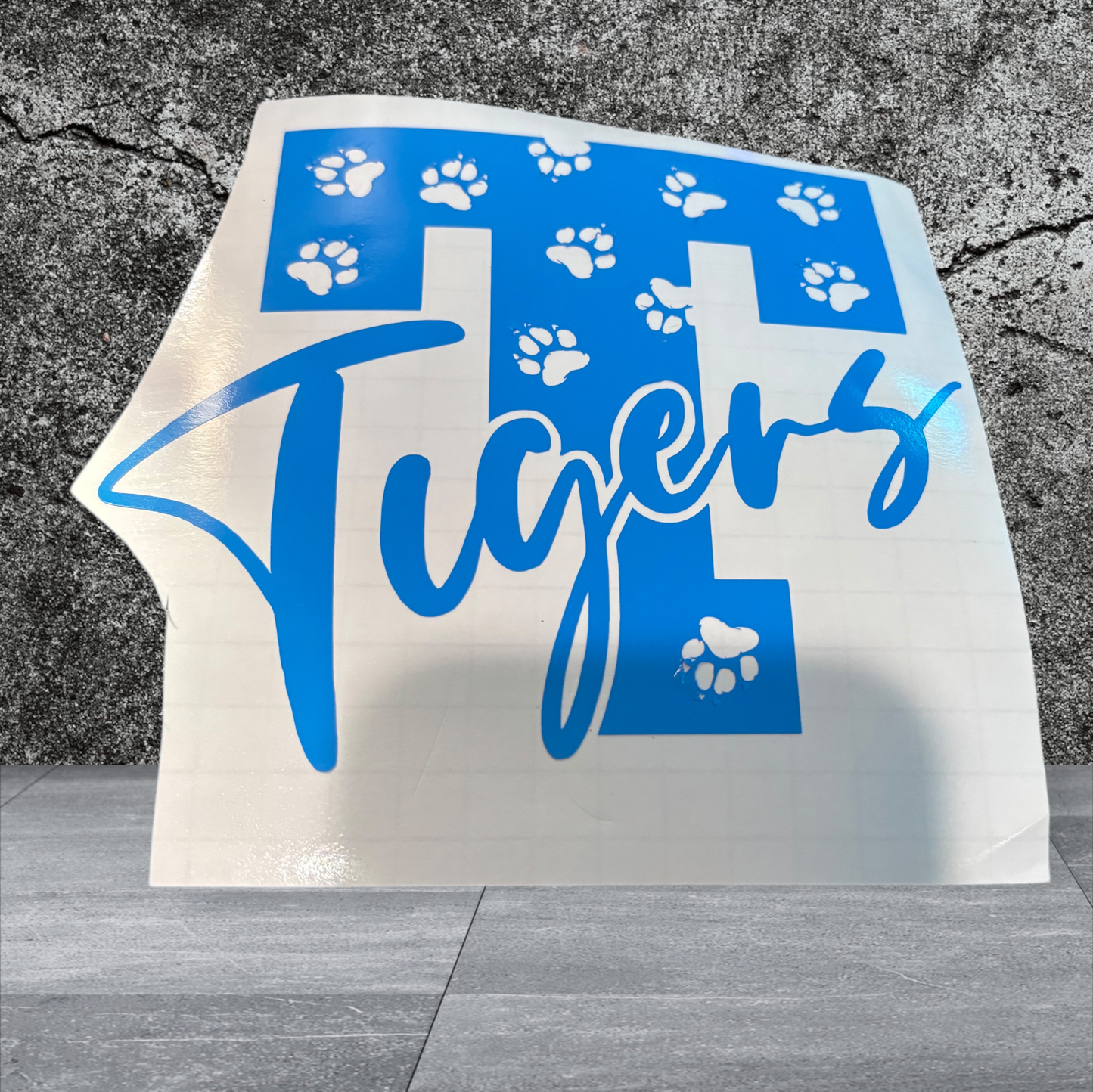 Vinyl decal Tigers