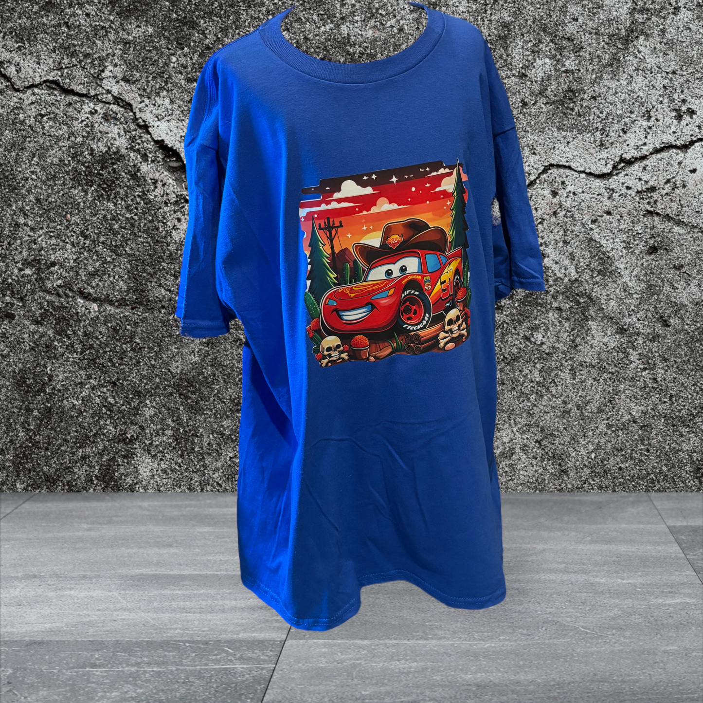 Gildan Printed Youth T-Shirt (Cars)