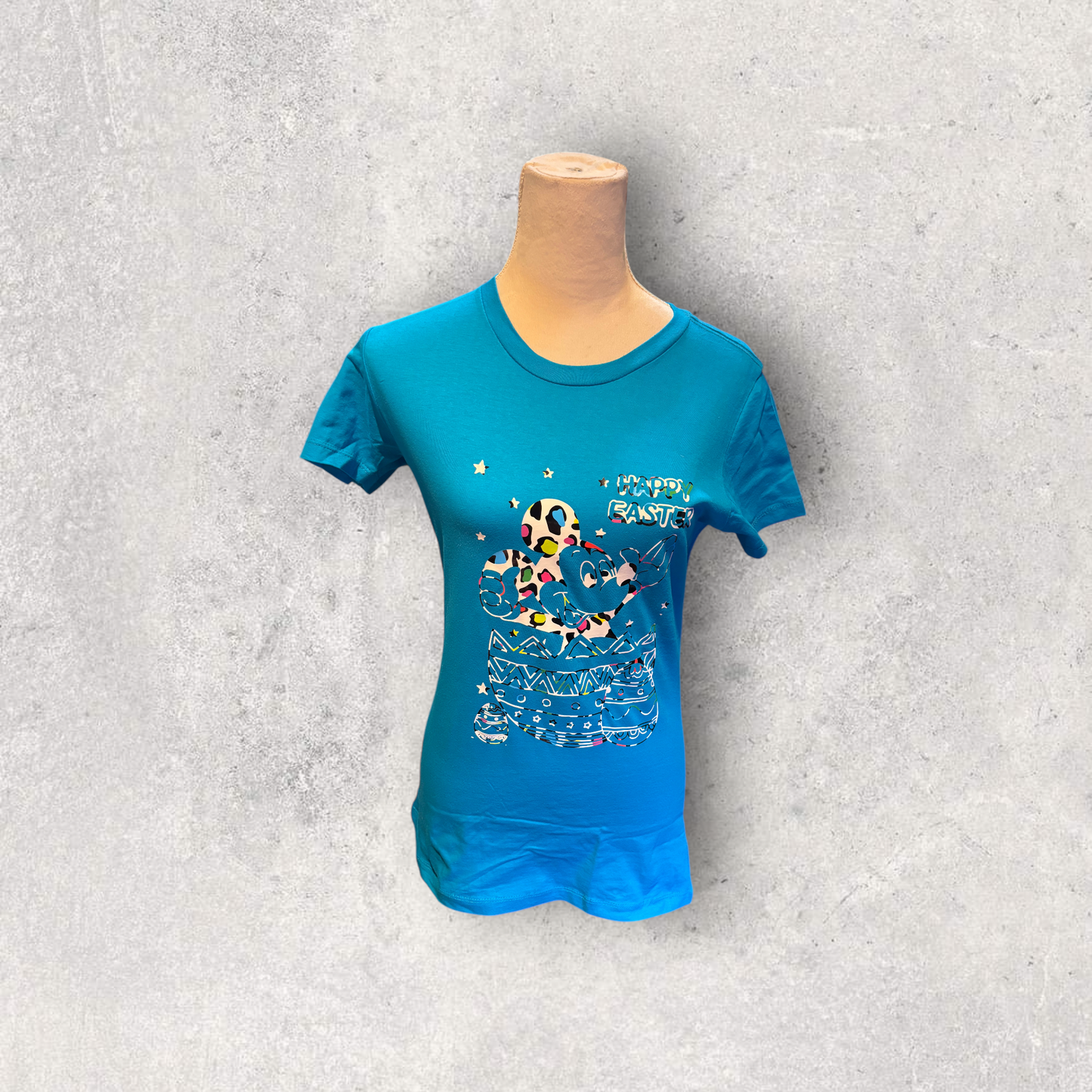 Printed Adult Gildan T-shirt (Easter Mickey)