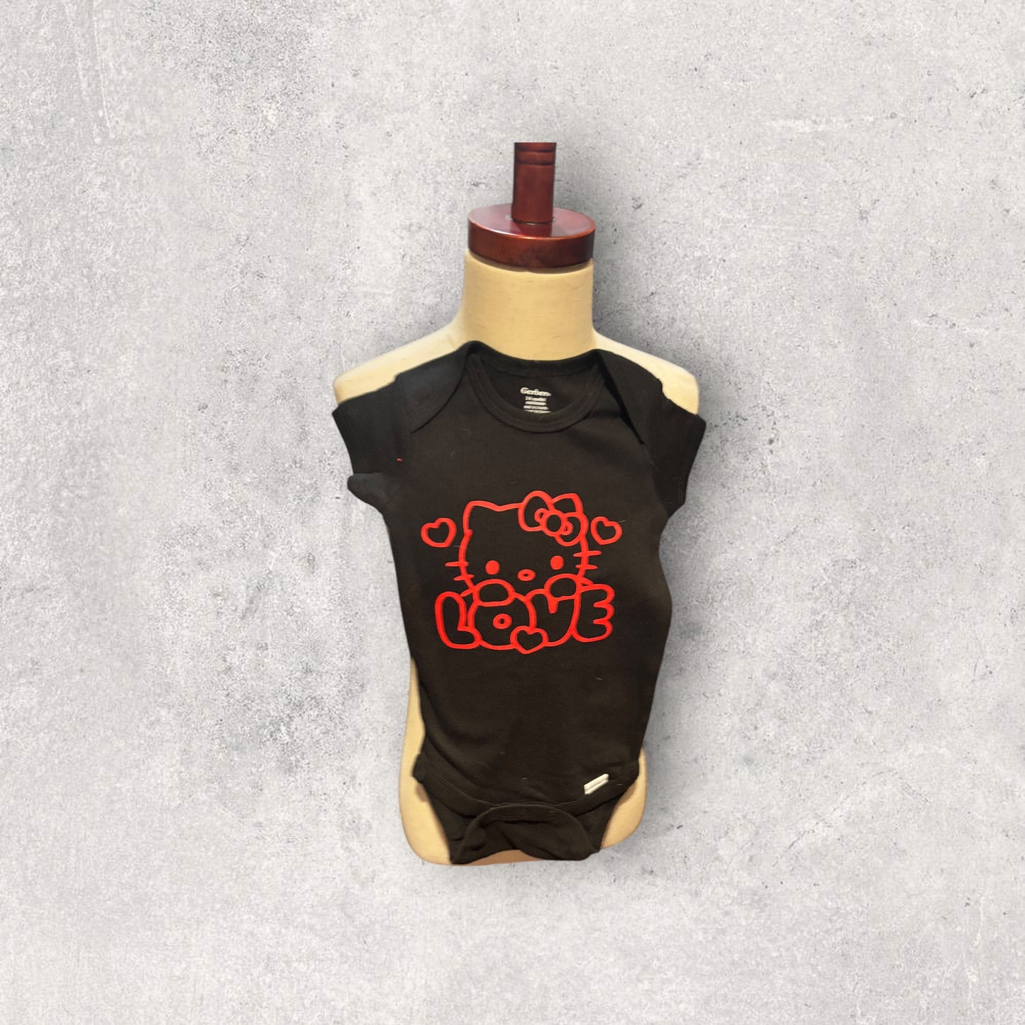 Printed Baby Bodysuit (Hello Kitty)