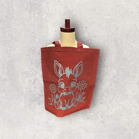 Printed Tote Bag (Donkey)