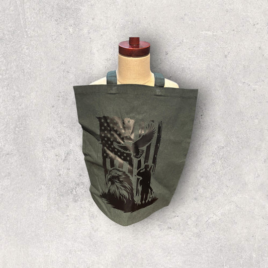 Printed Tote Bag (Military)