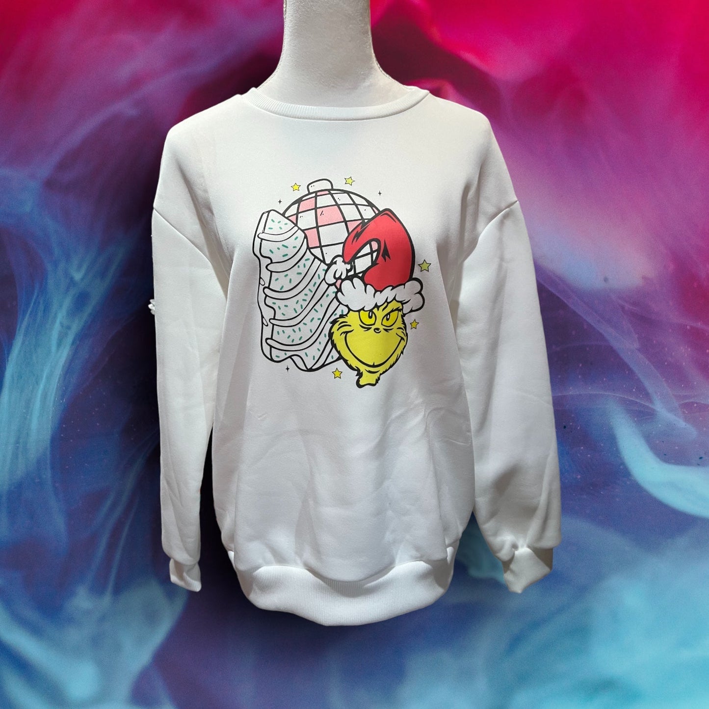 Printed Sweatshirt (Grinch)