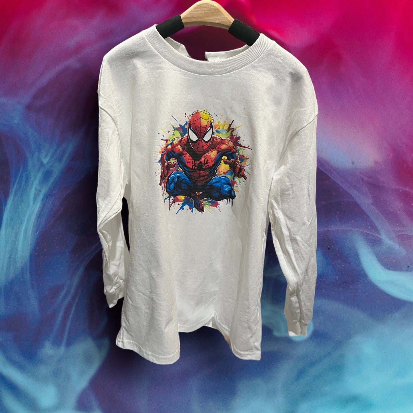 Printed Youth Long sleeve t-shirt (Spiderman)