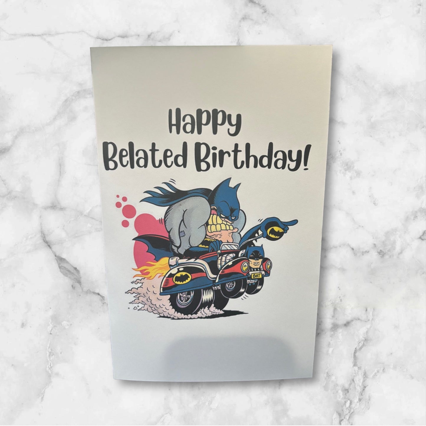 Printed Birthday Card (Batman)