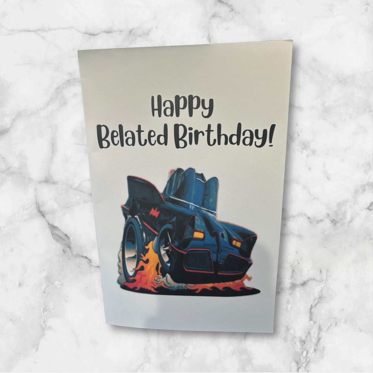 Printed Birthday Card (Batman)