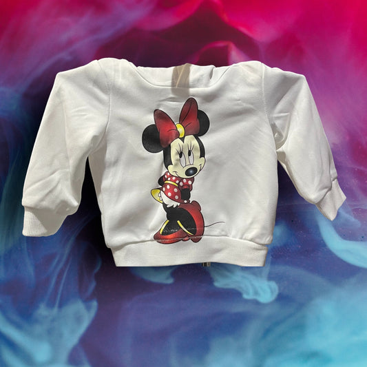 Printed Toddler  Sweat outfit (Minnie)