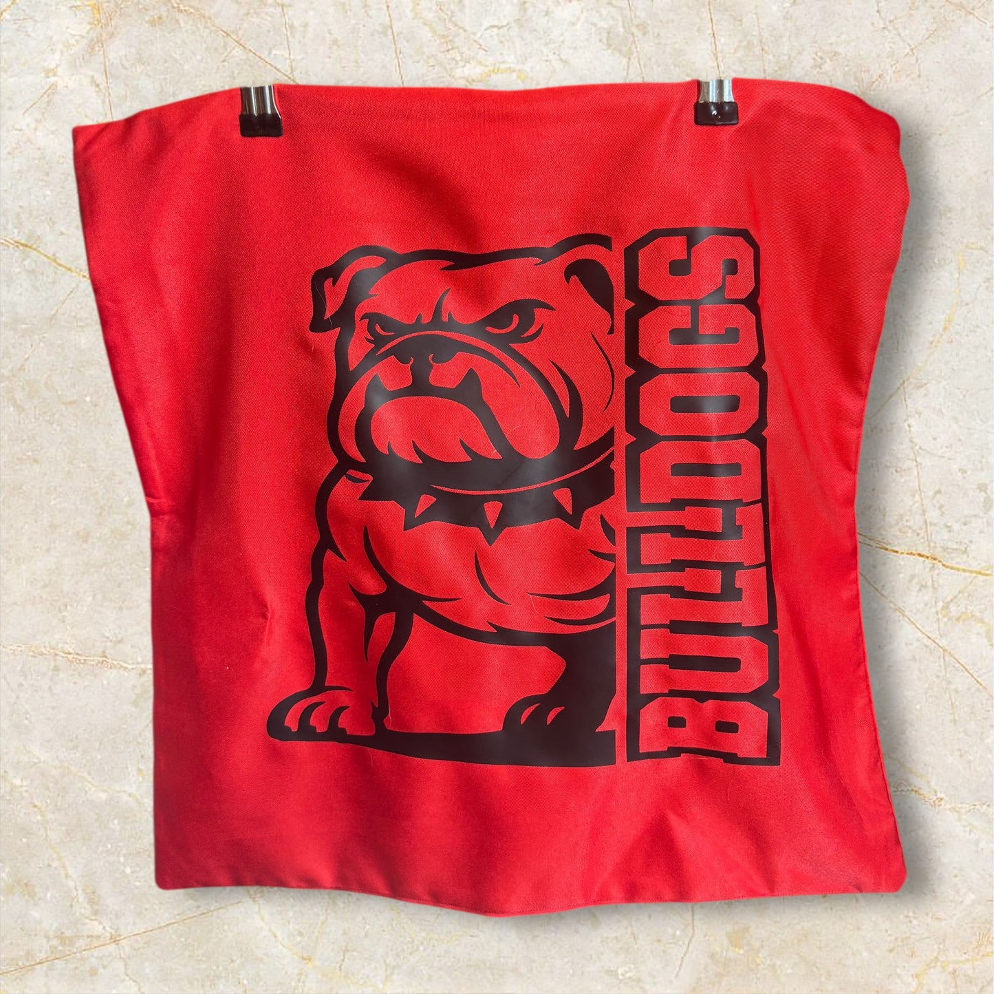 Printed Decorative Pillowcase (Bulldogs)