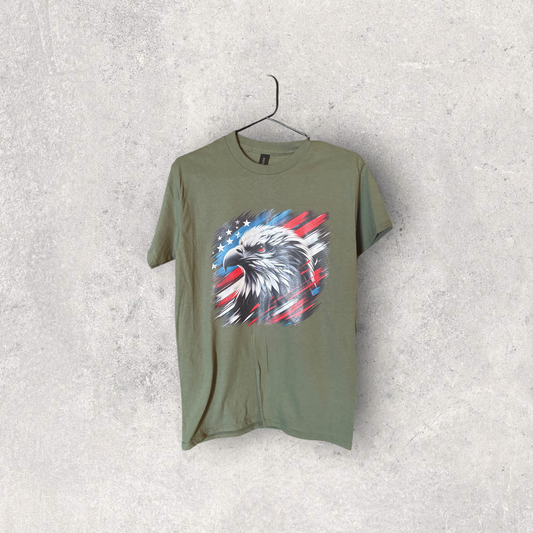 Printed Adult Gildan T-shirt (Eagle)