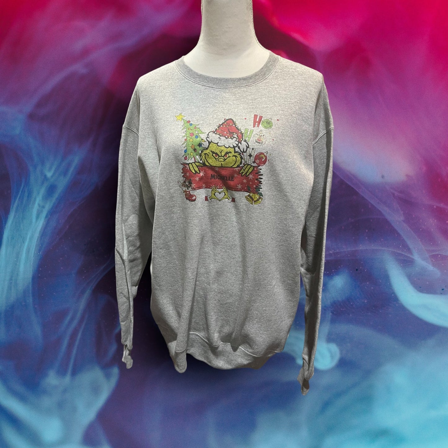 Printed Sweatshirt (Grinch)