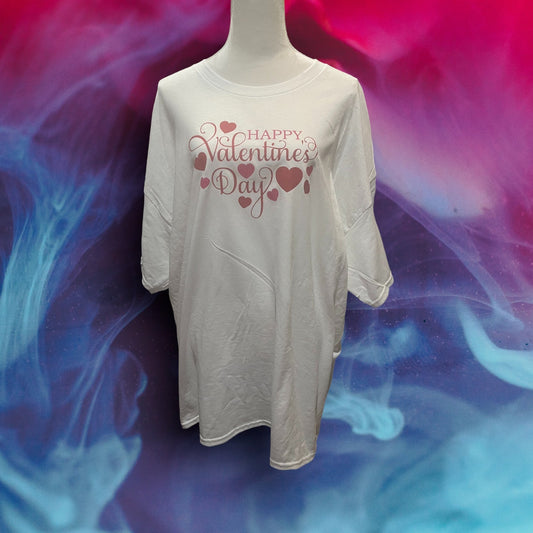 Printed Gildan T-Shirt (Happy Val.)