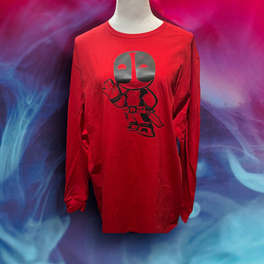 Printed Long sleeve T-Shirt (Deadpool)