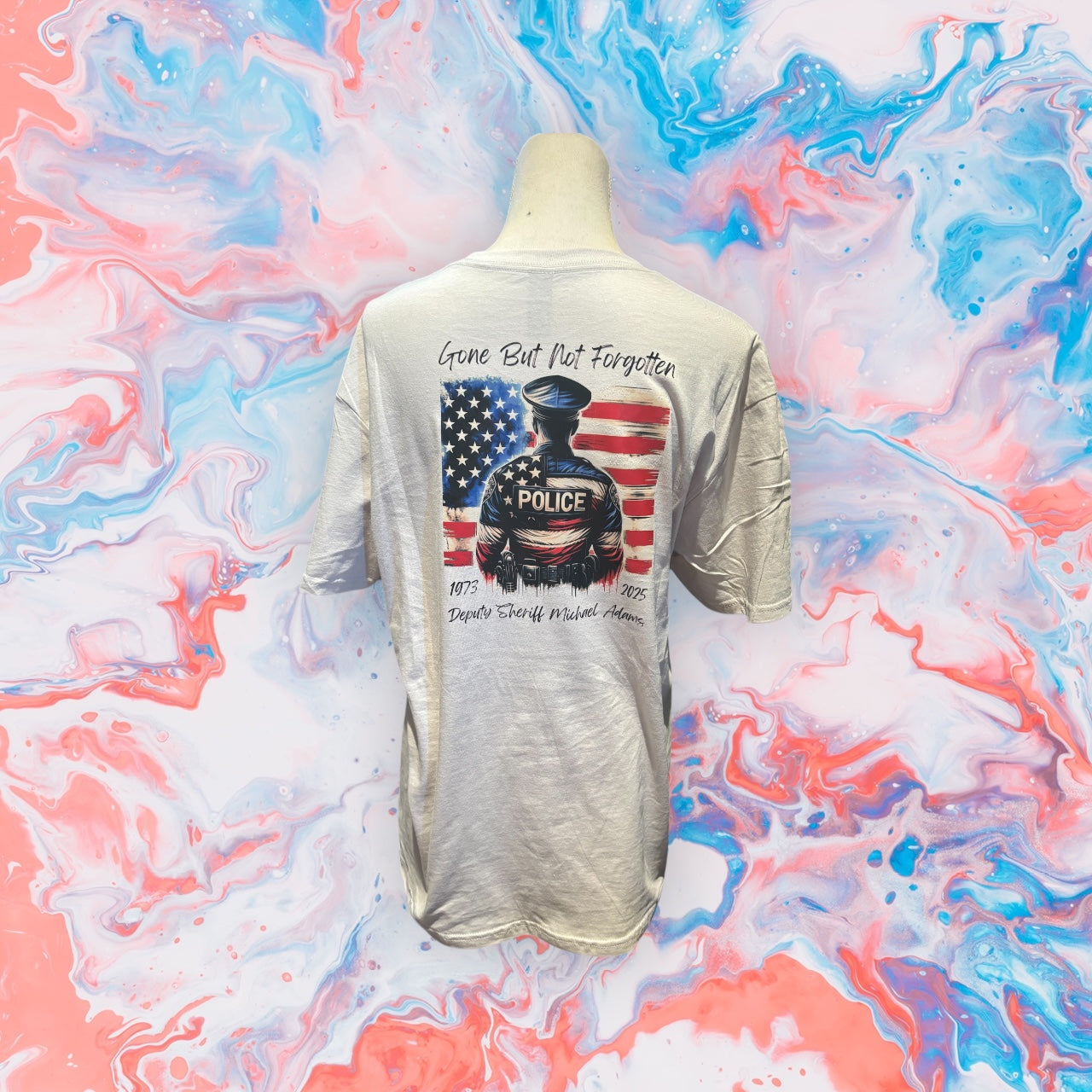 Printed Adult T-shirt (Police)