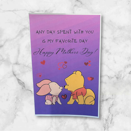 Printed Mother's Day (Pooh)