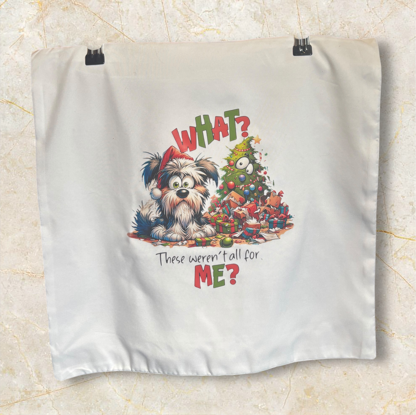 Printed Decorative Pillowcase (Christmas) 001