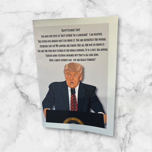 Printed Father's Day (Trump)