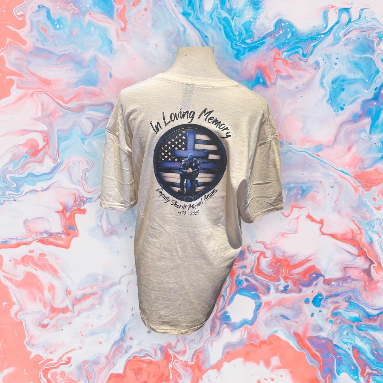 Printed Adult T-shirt (Police)